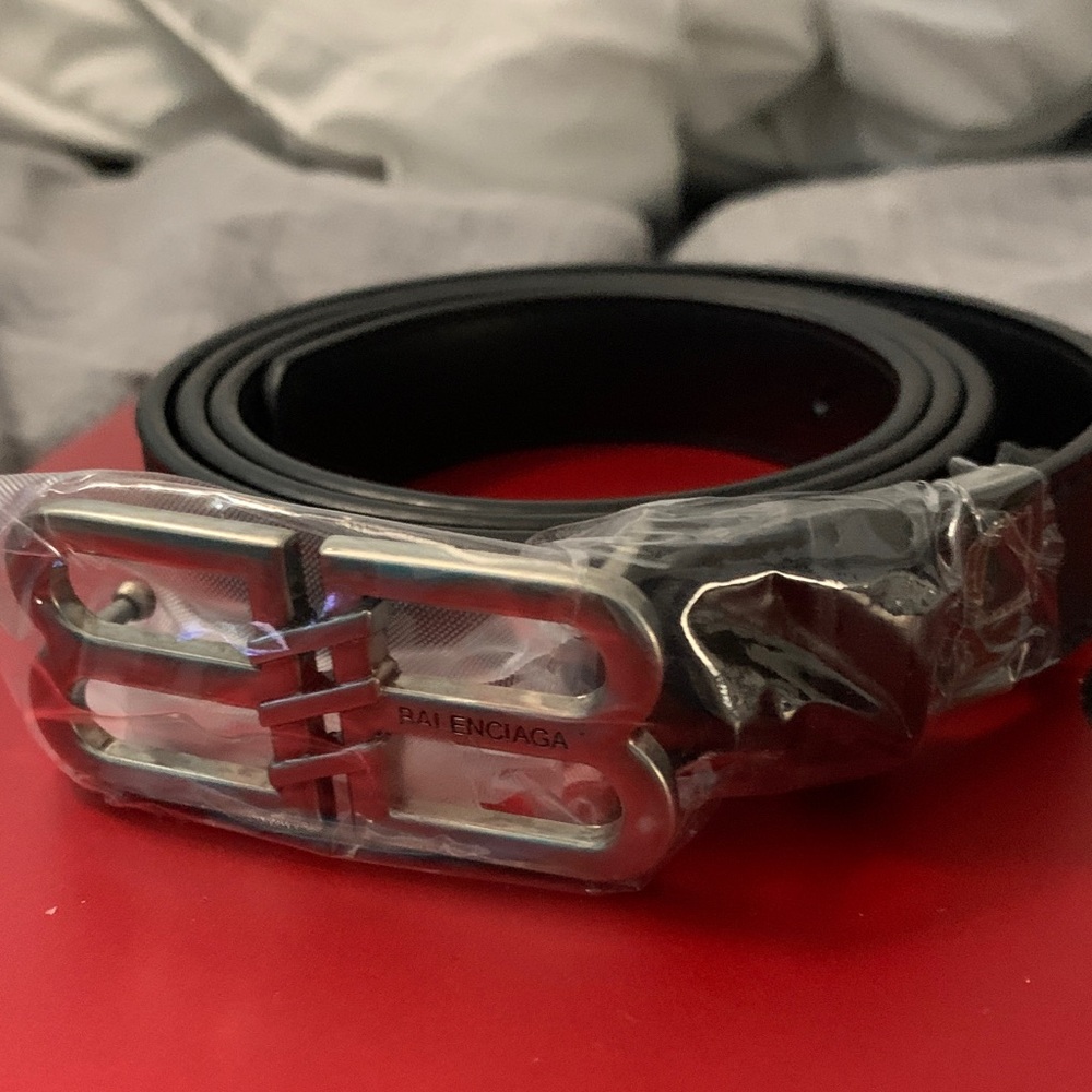 Black Belt with Silver Buckle